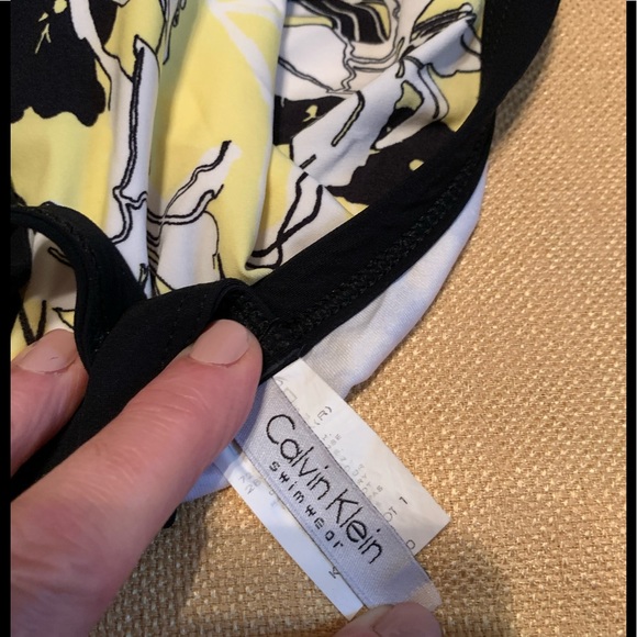 Calvin Klein Adorable 1Pc. Open Back Swimsuit - Picture 8 of 9